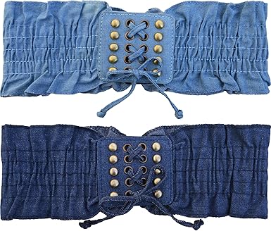 denim waist belt
