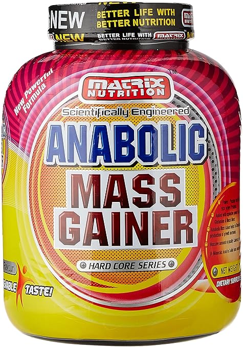 Matrix Nutrition Anabolic Mass Gainer 2 5 Kg Chocolate Amazon In Health Personal Care
