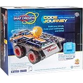 SNAP CIRCUITS Code Journey STEM Coding &amp; Electronics Toy, Ages 8+ | Build circuits, code commands and drive your creation using Bluetooth control for hands-on STEM learning