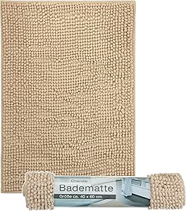 Moderna Chenilla baño Ducha Esterilla de baño Alfombra Estilo Shaggy