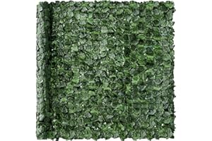 Best Choice Products Outdoor Garden 94x59-inch Artificial Faux Ivy Hedge Leaf and Vine Privacy Fence Wall Screen - Green