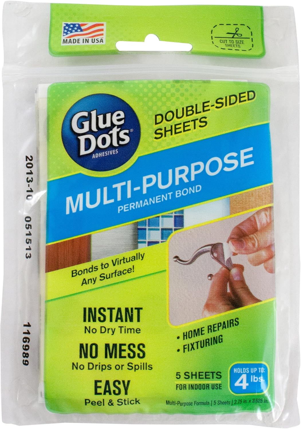 Glue Dots MultiPurposeSheets Industrial & Scientific