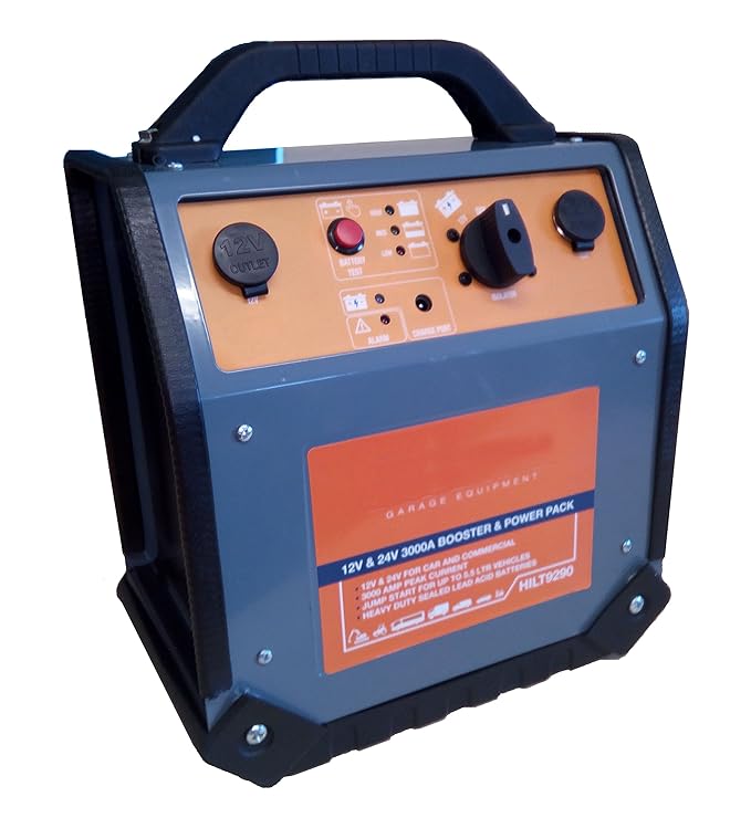 12v + 24v 3000amp Portable Jump Starter Car Battery Start Power Booster