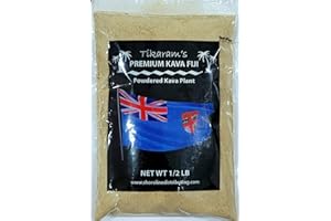 TIKARAM'S Kava Kava - Premium Kava Fiji 1/2 Pound (8oz) - Fiji Market Wholesale
