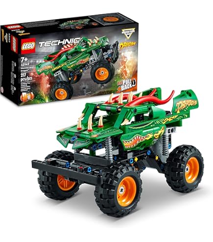 Amazon.com: LEGO Technic Monster Jam Max-D 42119 Model Building
