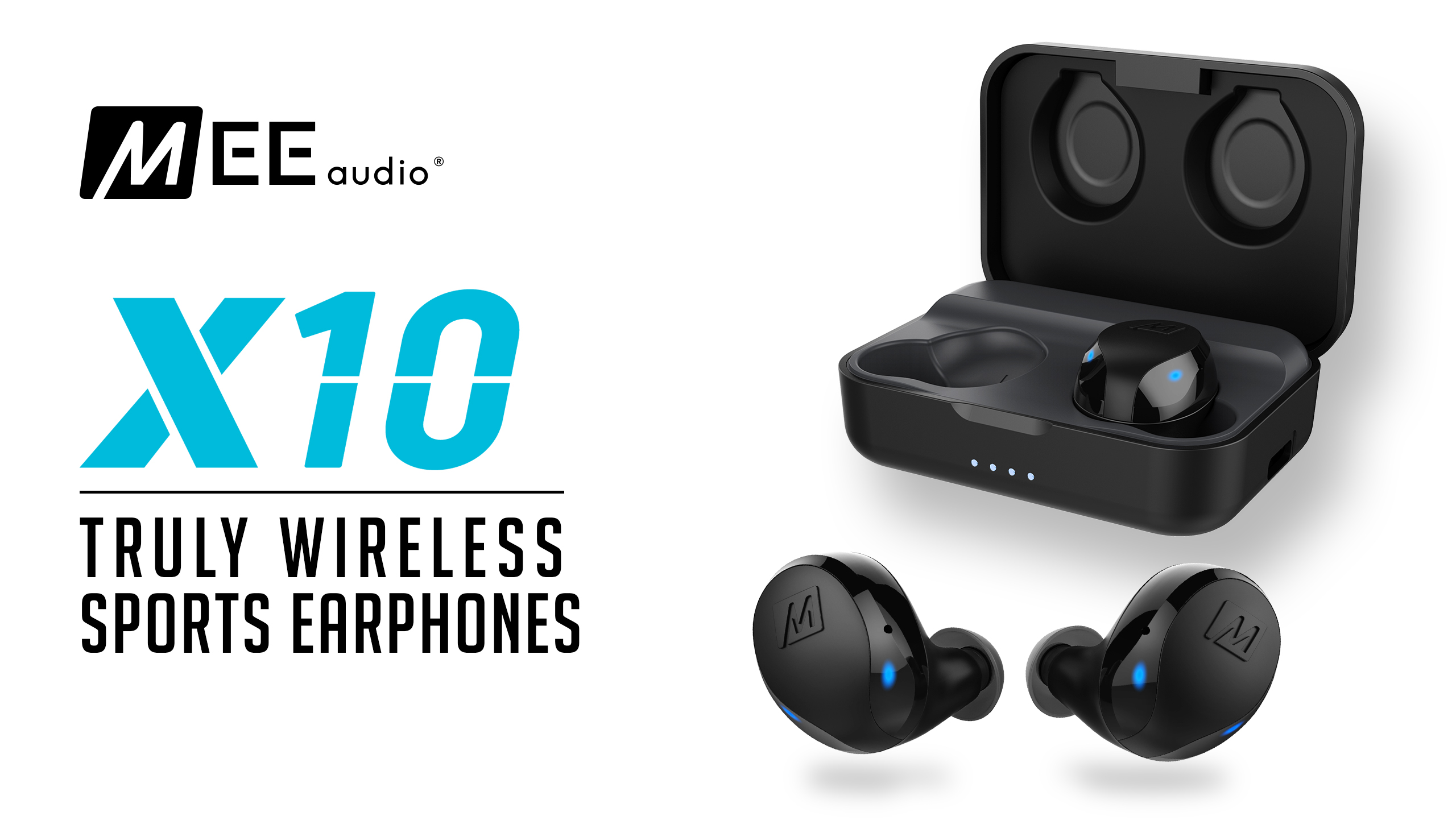 MEE-audio-X10-Truly-Wireless-in-Ear-Headphones-with-Ergonomic-Design-IPX5-Sweat-Resistance-and-45-Hours-Battery-Life-23-Hours-with-Included-Compact-Charging-case-Black