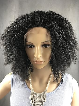 Amazon Com Kinky Curly Natural Black Loose Medium Layered Human