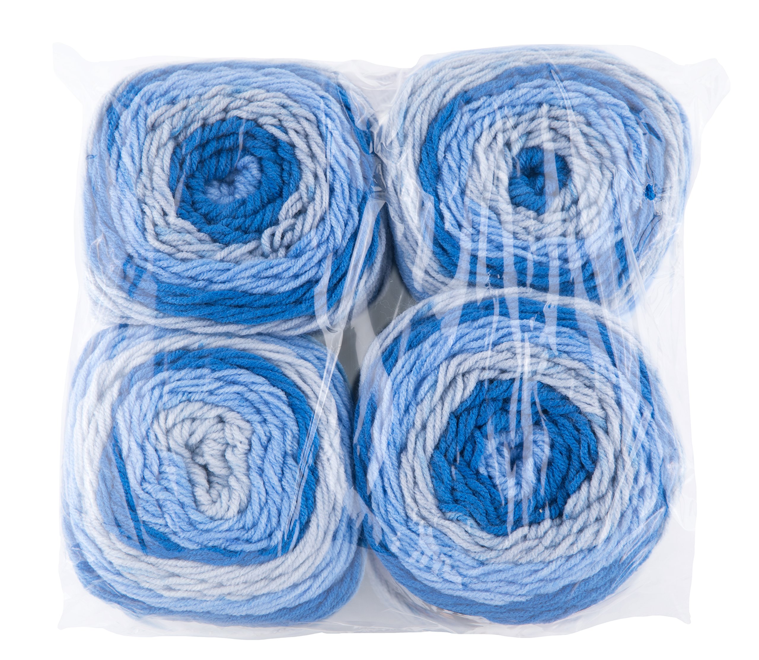 Gründl 3582 13 Lollipop Design Pack of 4 x 150 g Ball Hand Knitting Yarn – Ice Pop, 24 x 24 x 10 cm 100% Polyacrylic