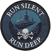 Run Silent Run Deep Submarine Service Collectible Novelty Patch