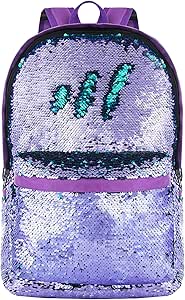 reversible sequin school backpack