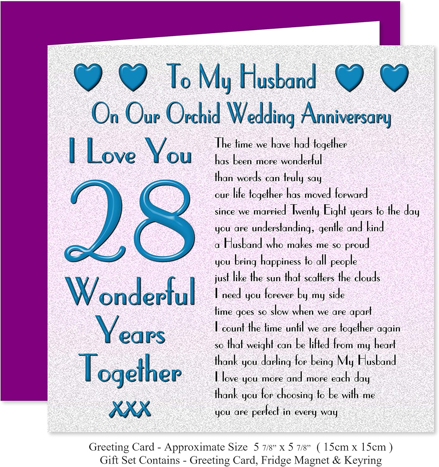 28 year anniversary gift for husband