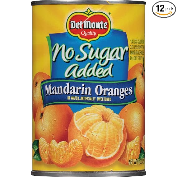 Del Monte no sugar added Mandarin oranges (024000367031)