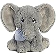 Aurora® Inspirational Precious Moments™ Tuk Elephant Stuffed Animal - Cherished Memories - Enduring Comfort - Gray 8.5 Inches