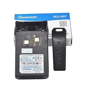 Wouxun Akku BLO-007 2600 mAh Li-Ion Battery Pack für Wouxun Walkie Talkie Funkgeräte KG-UVD1P KG-UV6D KG-UVA1 KG-UV3D KG-UV2D