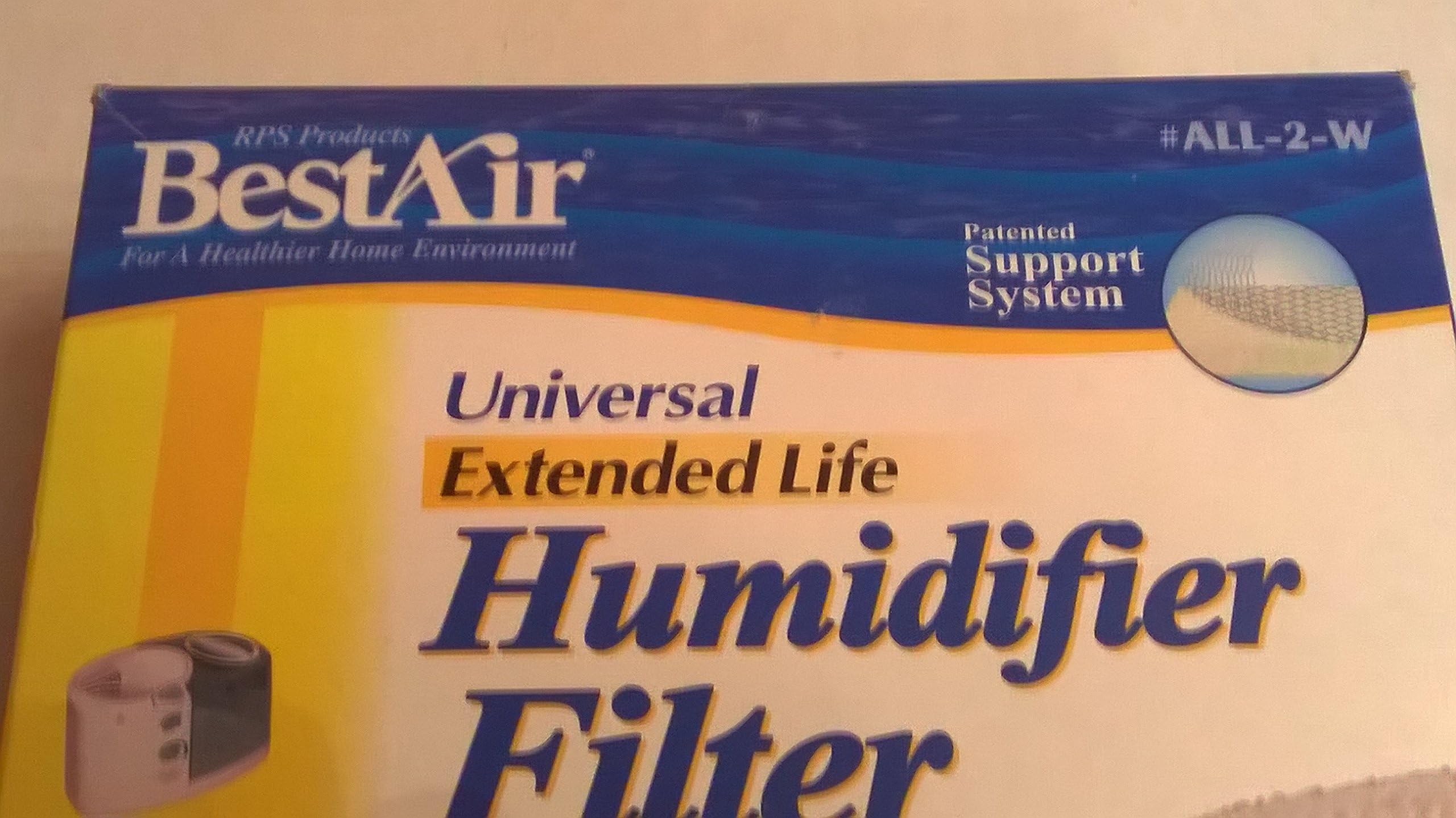 BestAir H62-C Holmes HWF-62 Replacement Wick Filter (Pack of 6)