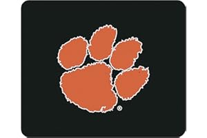OTM Essentials Clemson Tigers Mouse Pad, Desk Accessories, Standard Fabric Gaming Mouse Pad
