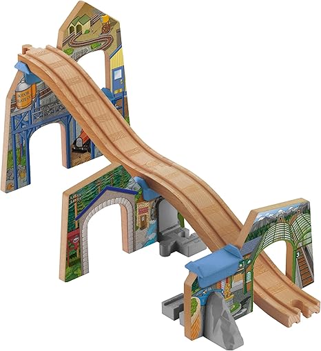 wooden play tunnel
