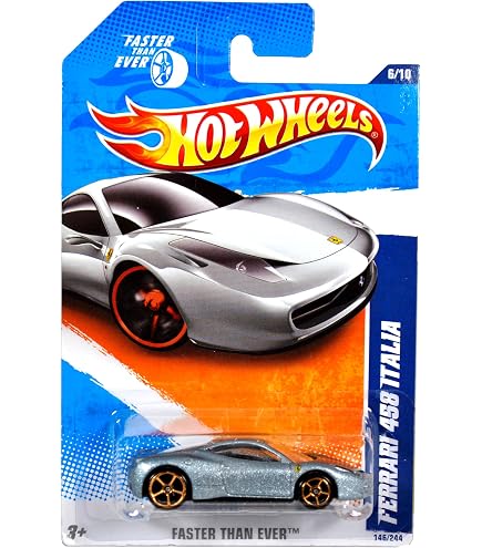 Amazon.com: Hot Wheels 2010 Ferrari 458 Italia 034/240, '10 New
