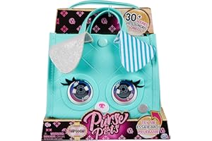 Purse Pets, VIPooch Puppy Tote Bag Interactive Pet Toy and Crossbody Purse with Over 30 Sounds and Reactions, Kids Toys for G