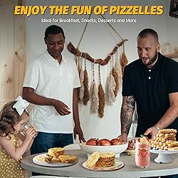 FineMade Pizzelle Maker with Non-Stick