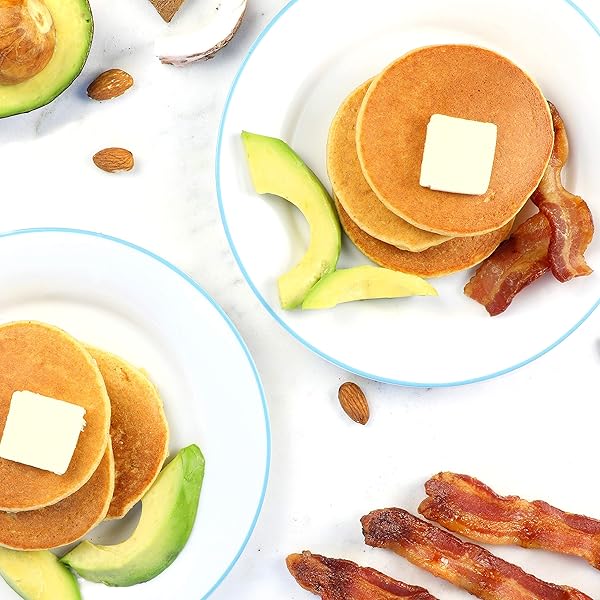 KETO PANCAKE & WAFFLE MIX BY BIRCH BENDERS, HIGH PROTEIN, GLUTEN-FREE, MADE WITH ALMOND, JUST ADD WATER, 30 OZ (PACK OF 1)