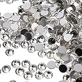 1440pcs Crystal Lane DIY SS16 (4mm) Crystal Clear Round Glass Rhinestones Flatback Gems for Arts & Crafts Nail Art Clothes Shoes