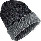Gamboa Alpaca Reversible Beanie Hat for Men and Women Winter Warm Wool Peruvian Beanie Cap