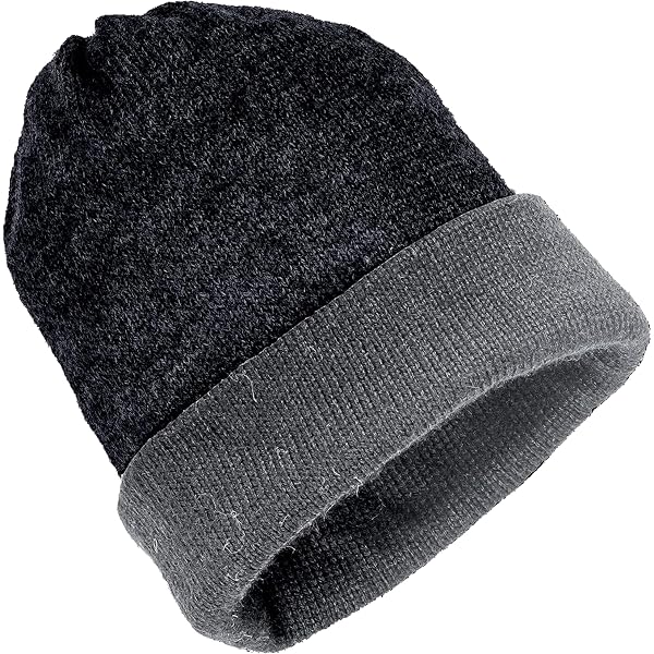 NOVICA Handmade 100% Baby Alpaca Wool Beanie - 'Brown Mountain Roads' Cable Knit Hat From Peru
