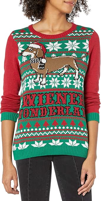 Ugly Christmas Sweater Company Women's Assorted Pullover Xmas Sweaters