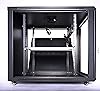 Server Rack 35 Inch Deep Network Cabinet Under Desk Portable Locking ...