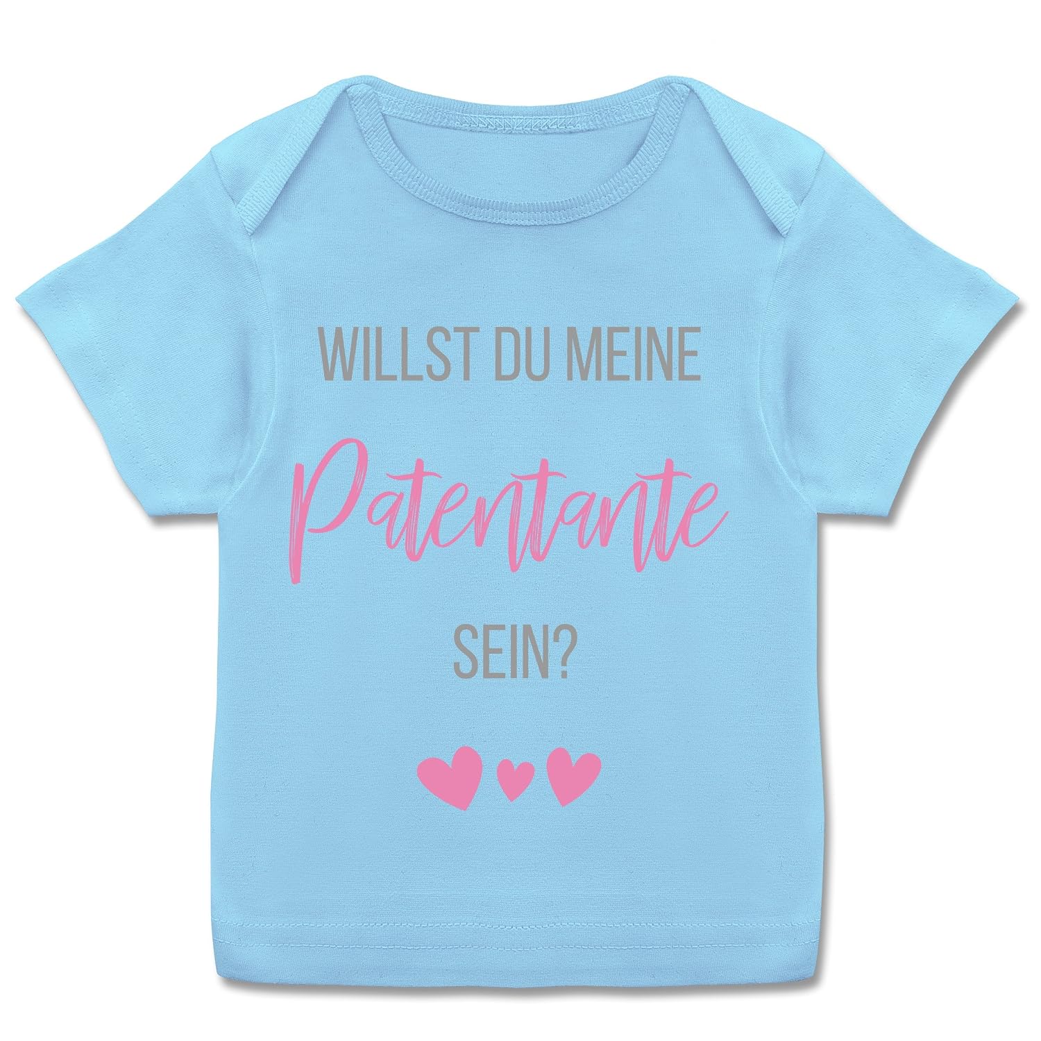 Zur Geburt Kurzarm Baby Shirt Fur Jungen Und Madchen Willst Du Meine Patentante Sein