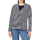 Nautica Womens Jacket Knit Blazer Jacket