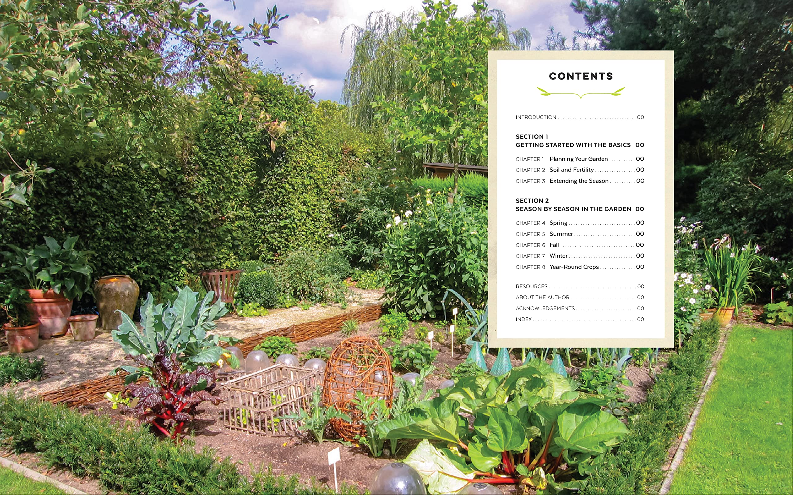 Four-Season Food Gardening: How to grow vegetables, fruits, and herbs year-round