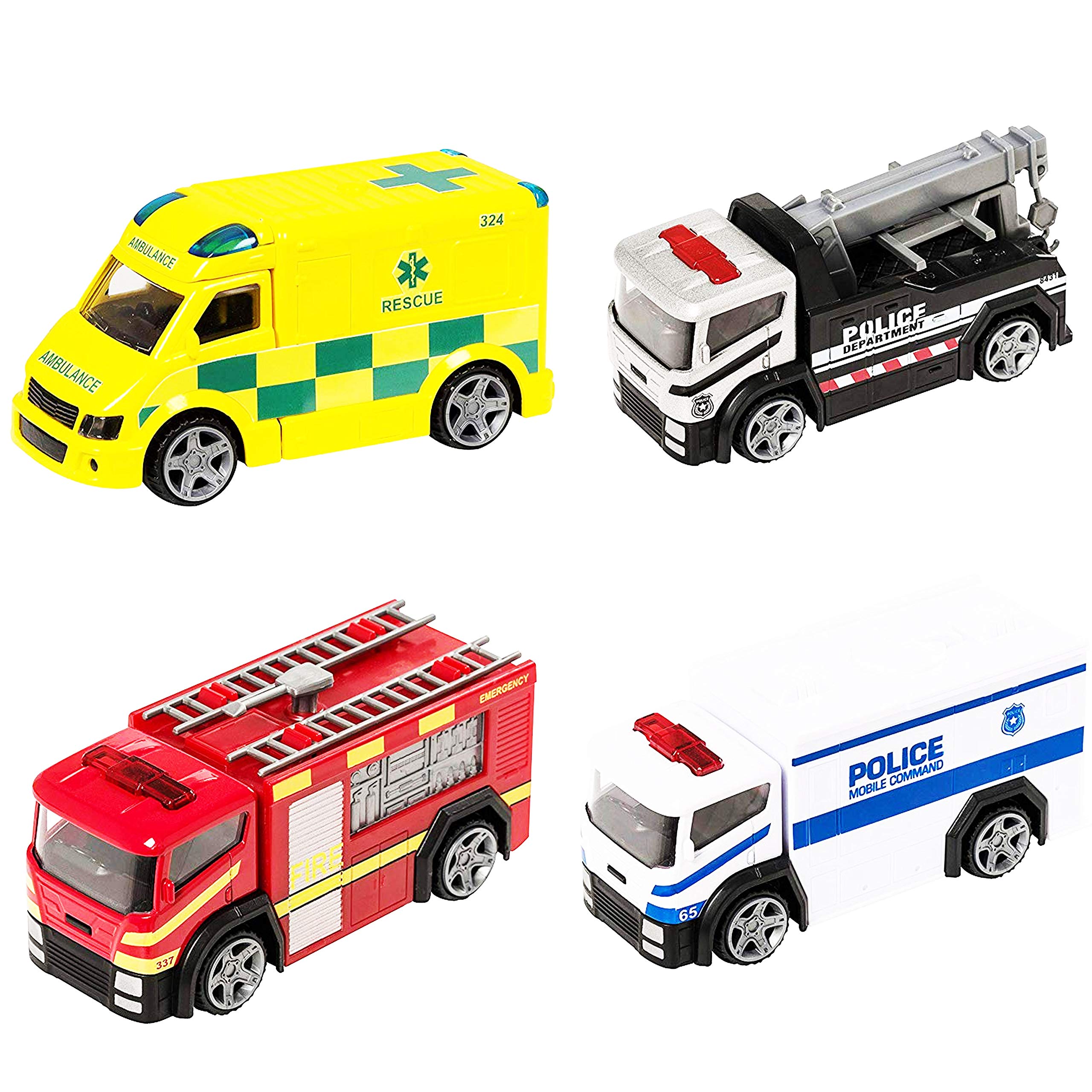 HTI 7535-16450 Metal Truck, Multicolour, 1 unit, Assorted Model