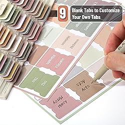 Mr. Pen- Spanish Bible Tabs, 75 pcs, Boho