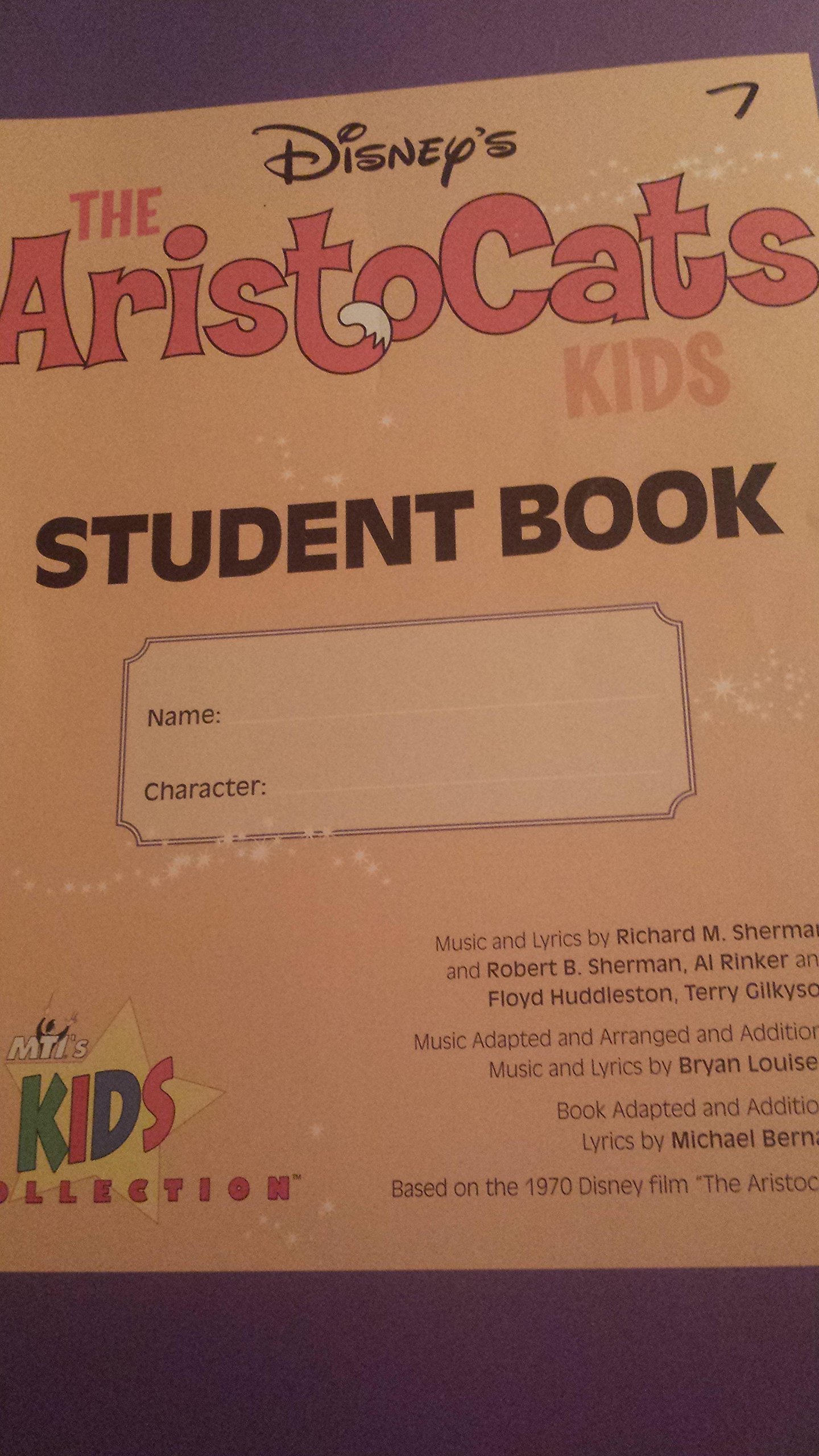 Disney S The Aristocats Kids Student Book Richard M Sherman Robert B Sherman Al Rinker Floyd Huddleston Terry Gilkyson Bryan Louiselle Michael Bernard 0884088104764 Amazon Com Books When they're seen upon an airing. the aristocats kids student book