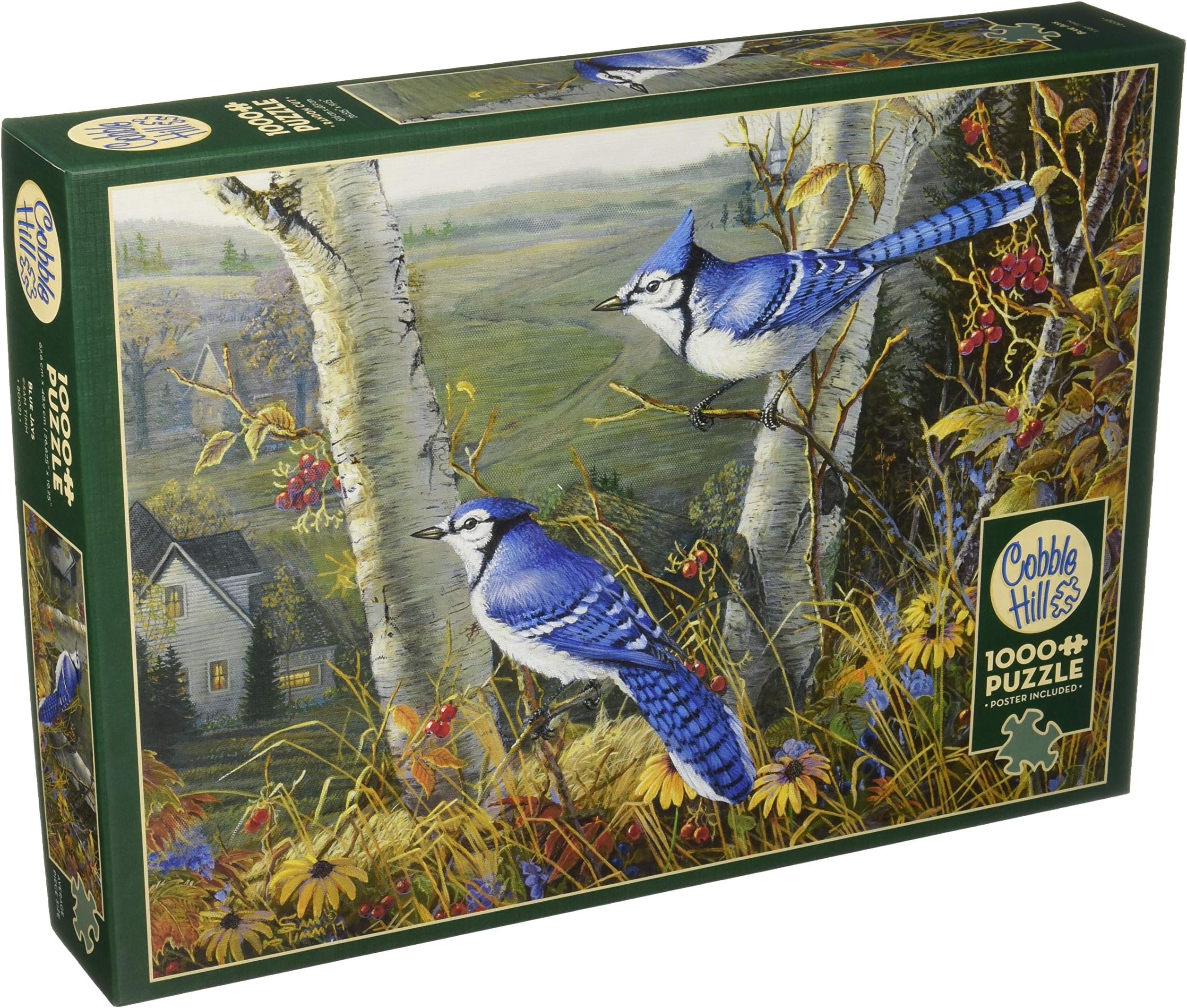 Cobblehill 80021 1000 pc Blue Jays Puzzle, Various
