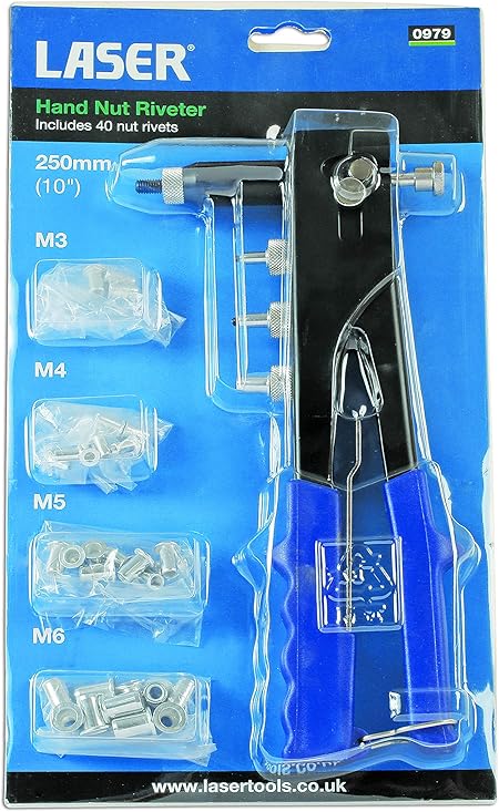 Laser 0979 40 Ecrous Aveugles Et Pince Amazon Fr Auto Et Moto