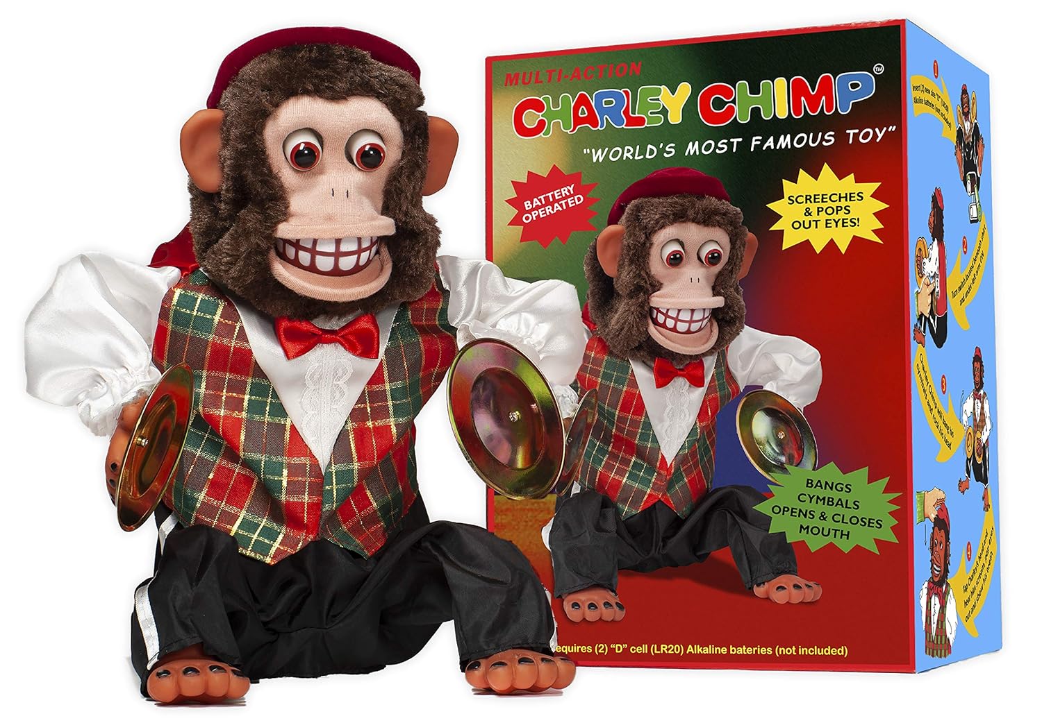 monkey clapping hands toy