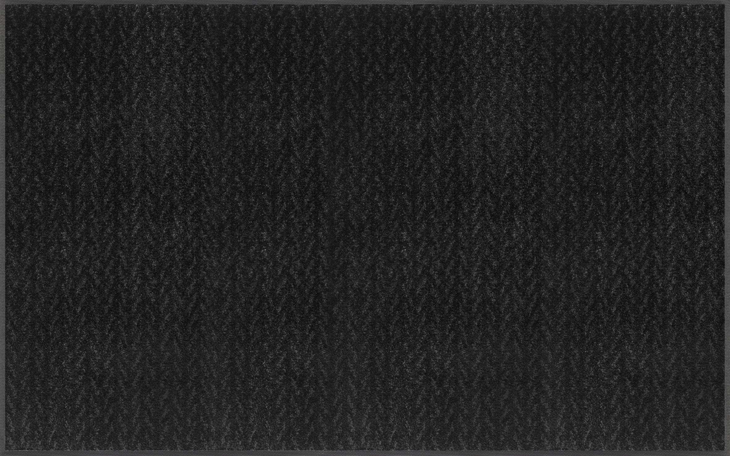 Wash+Dry Doormat, Polyamide Back: Nitrile Rubber, Black, 70x120cm