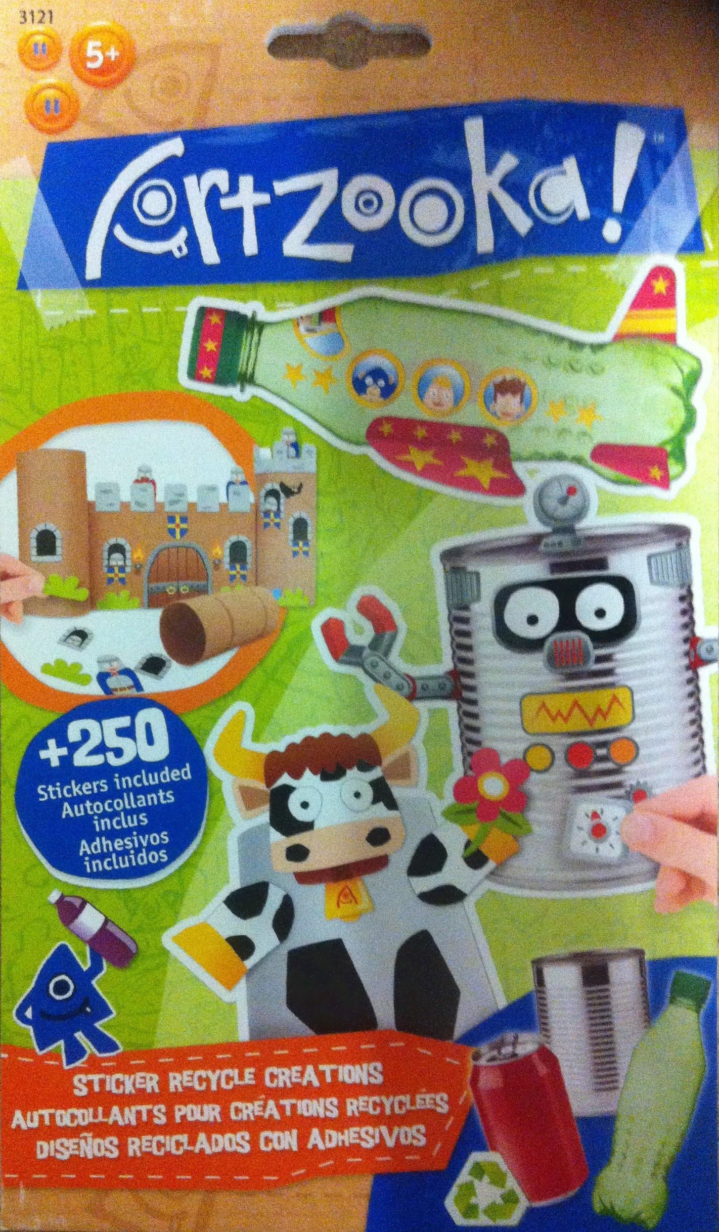 Artzooka, Sticker Recycle Creations