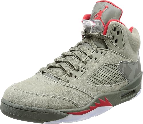jordan 5 green suede