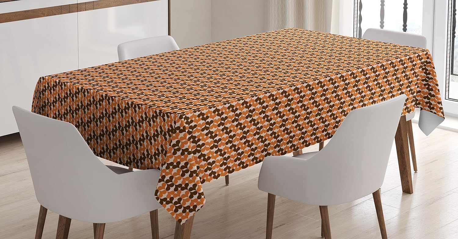Amazon Com Lunarable Hearts Tablecloth Vintage Heart