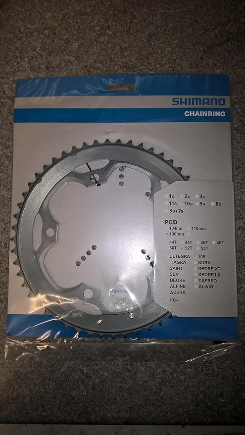 shimano 105 52t chainring