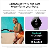 Google Pixel Watch 3 45mm Matte Black Aluminum Wi-Fi Obsidian Band view 5