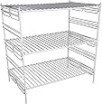 Amazon.com: Grayline 40186, Extra Large Triple Stackable Shelves, White ...