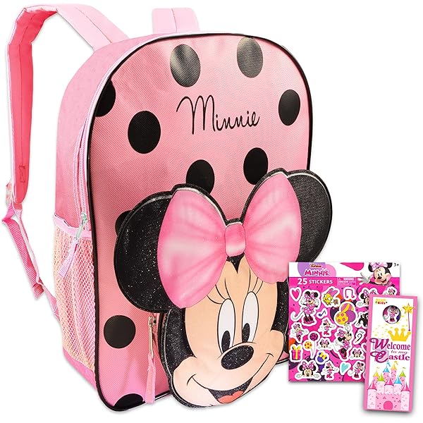 Amazon.com | Disney Minnie Mouse Choose Happy 5pc Set Backpack