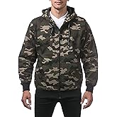 Pro Club Men's Heavyweight Full Zip Fleece Hoodie