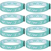 Meajjew WWJD Christian Bracelet Pack for Women Men, Christian Jesus Gifts Adjustable Wristbands, WWJD Bracelets Bulk - What Would Jesus Do Bracelet