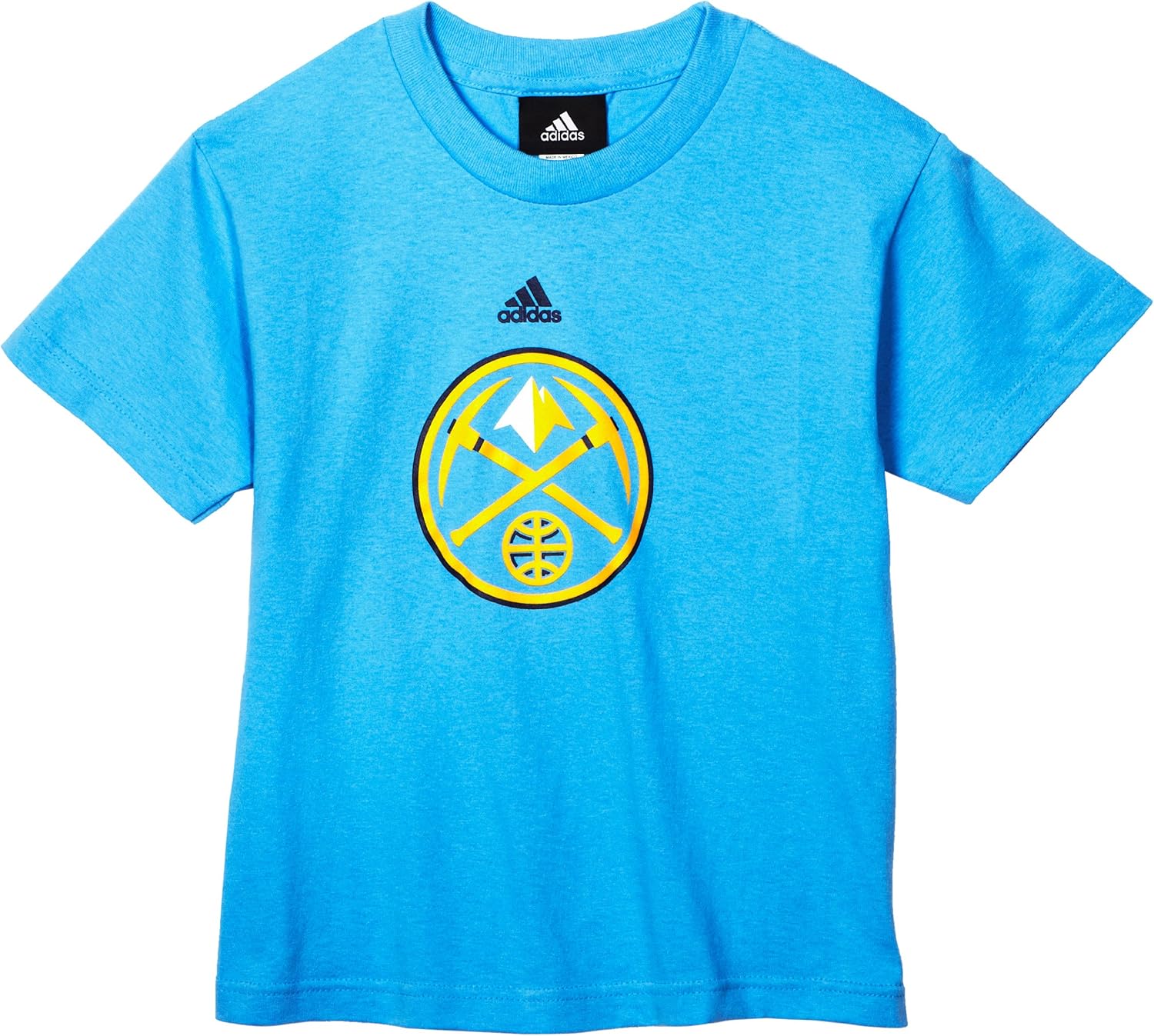 NBA Denver Nuggets Short Sleeve Tee Team Logo R8A3Ymknu Youth Sports Fan T